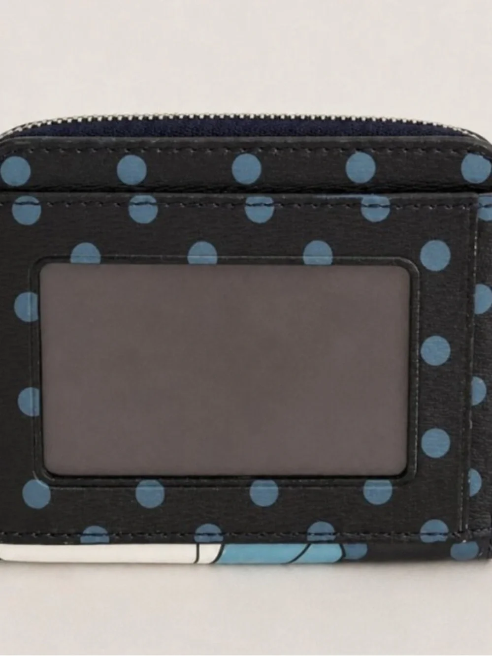 kate spade Black Polka Dot Alice Zip Wallet